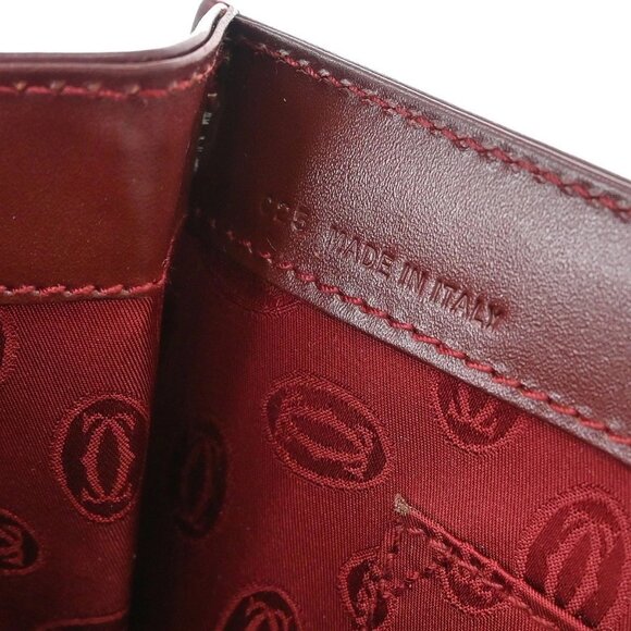 Cartier Bordeaux Must de Cartier Handbag C25 - Picture 10 of 10